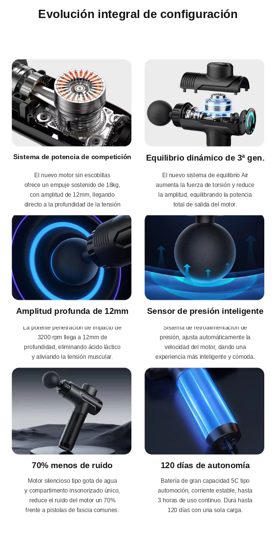 FlexRecov — Masajeador de tejido profundo